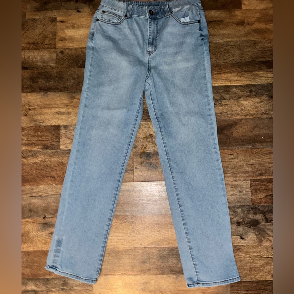 Matilda Jane. Light Blue Straight Leg Jeans